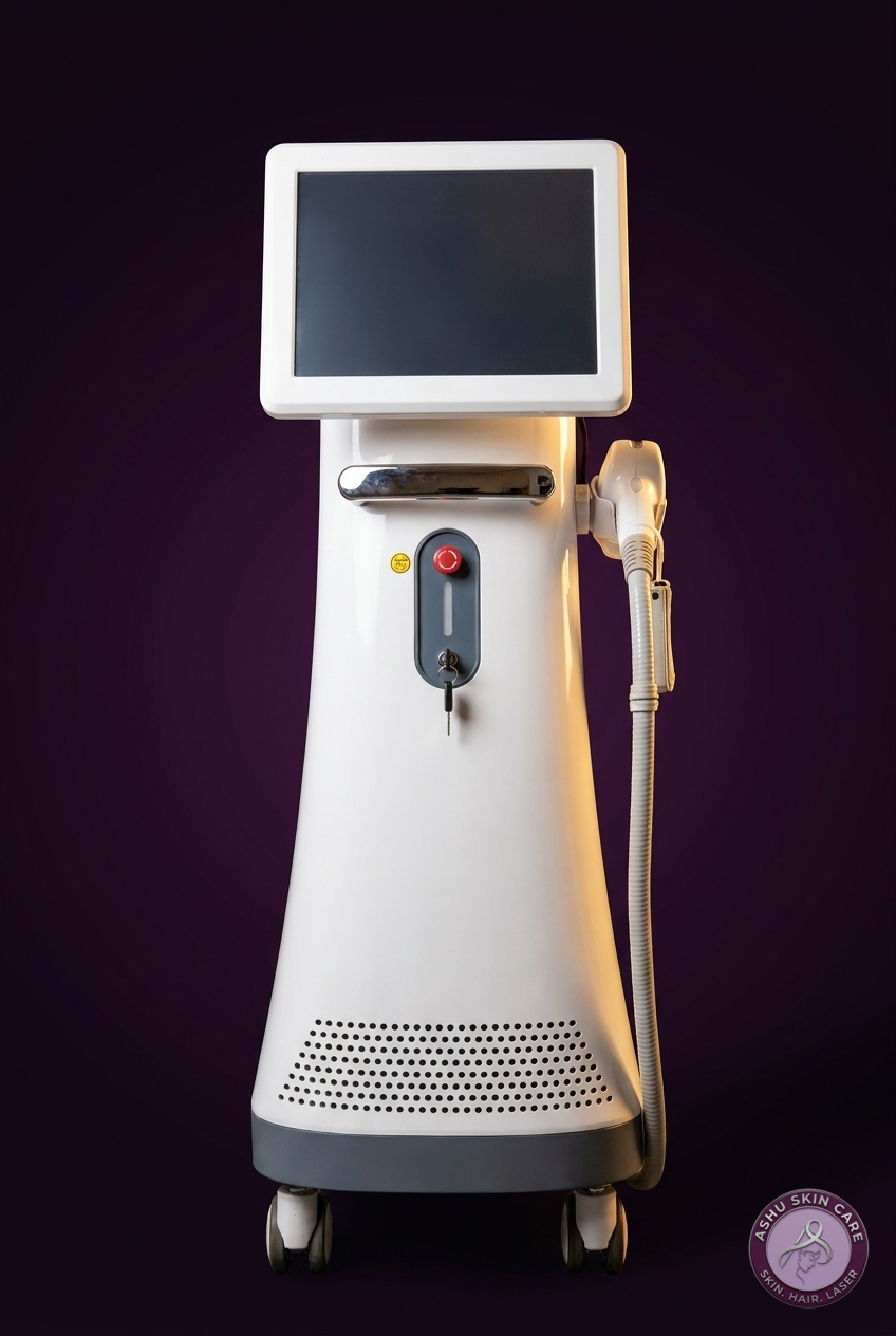 Diode laser platform at Ashu Aesthetic Wellness