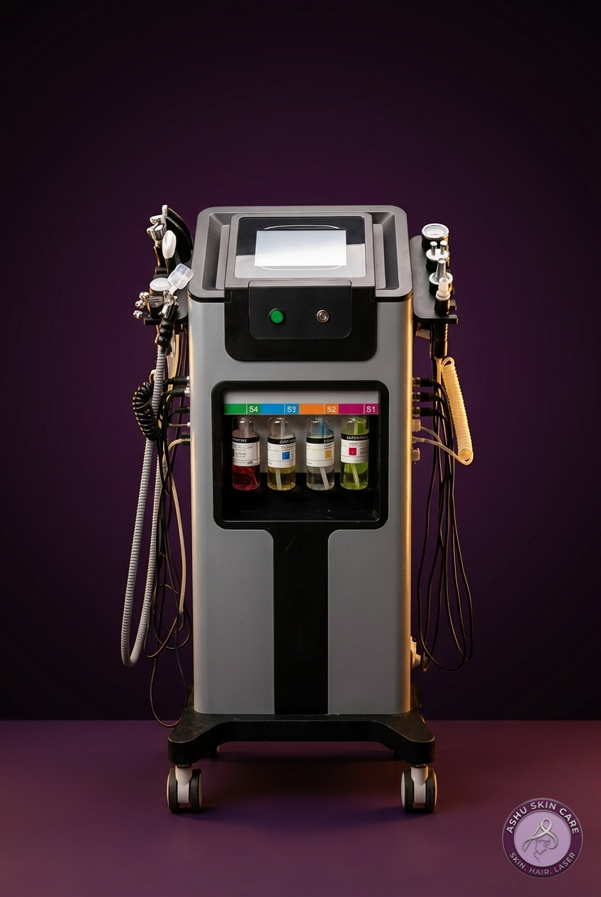 HydraFacial equipment at Ashu Aesthetic Wellness