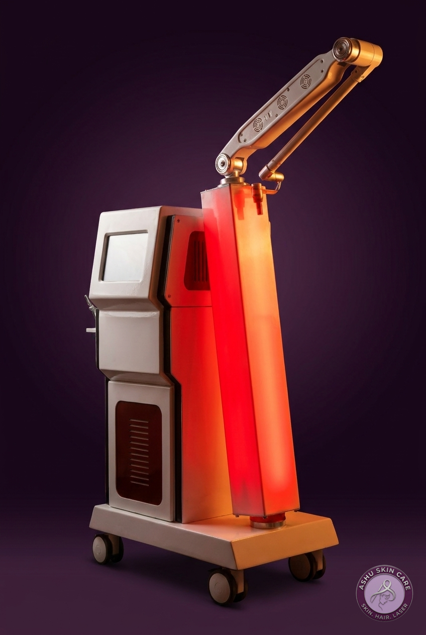 Laser hair regrowth equipment at Ashu Aesthetic Wellness