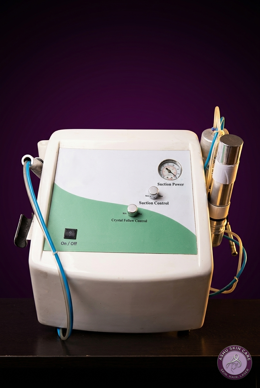 Microdermabrasion equipment at Ashu Aesthetic Wellness