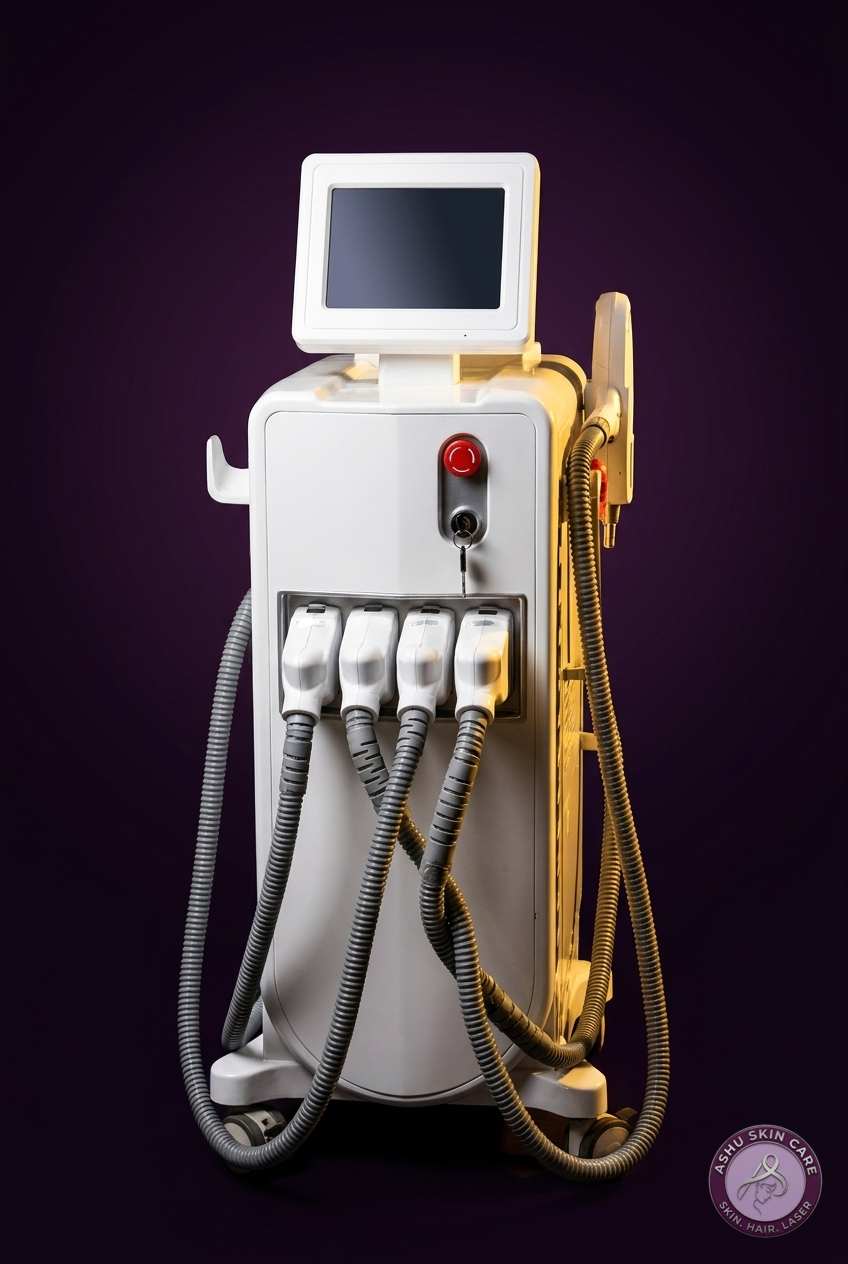 Multi-functional treatment platform at Ashu Aesthetic Wellness